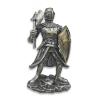 Figura resina Templaria ( escudo-Hacha)