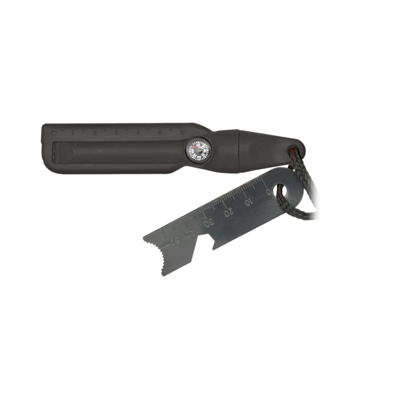 Bussola e fischietto in selce nera c