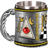 Taza resina Masones