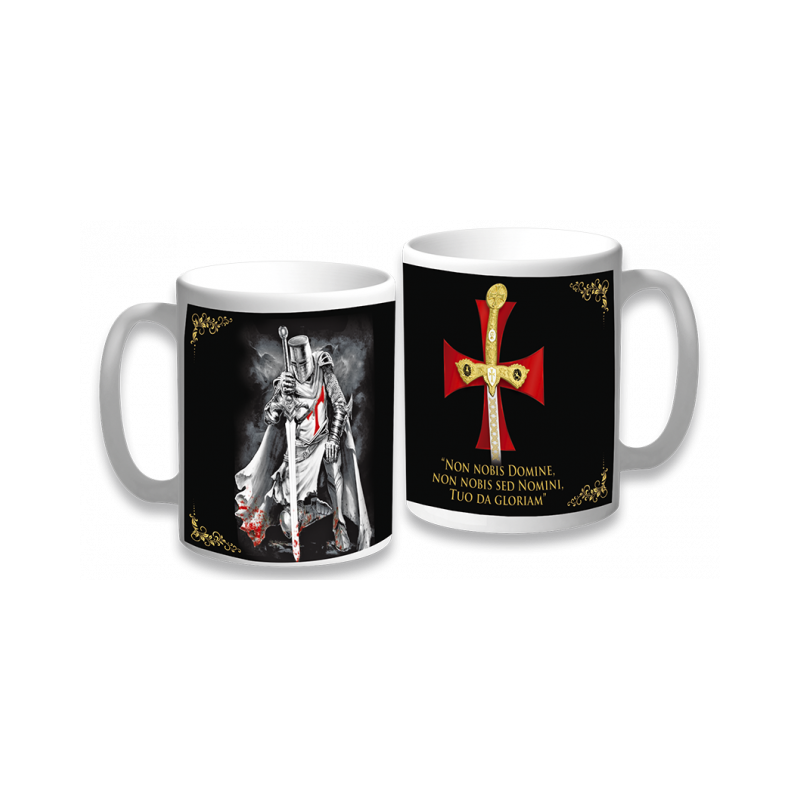 Caneca de cerâmica templária