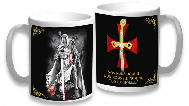 taza Cerámica Templarios