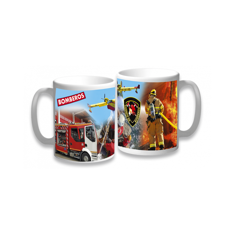 Taza Cerámica Bomberos