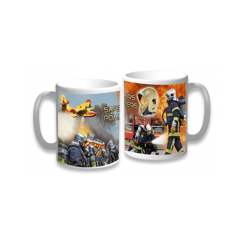 Mug en céramique Sapeurs Pompiers