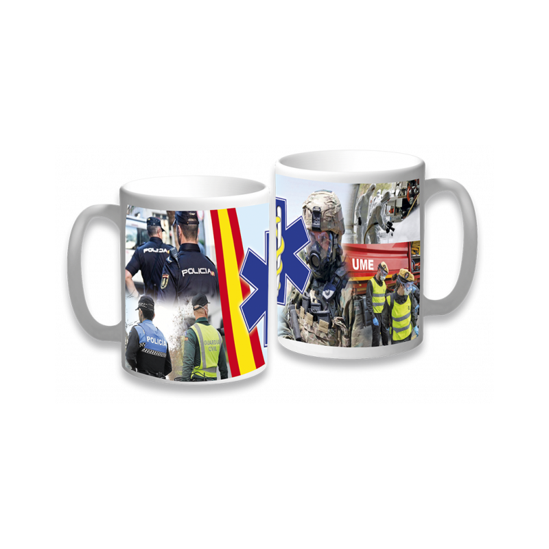 Taza Cerámica Estrella de la Vida