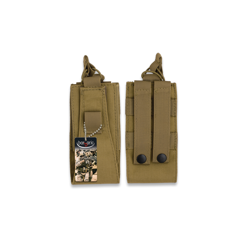 funda walkie talkie Barbaric Tan Molle