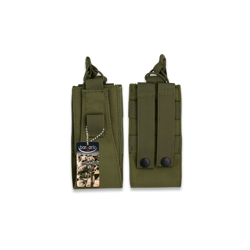 valigetta walkie talkie Barbaric verde Molle