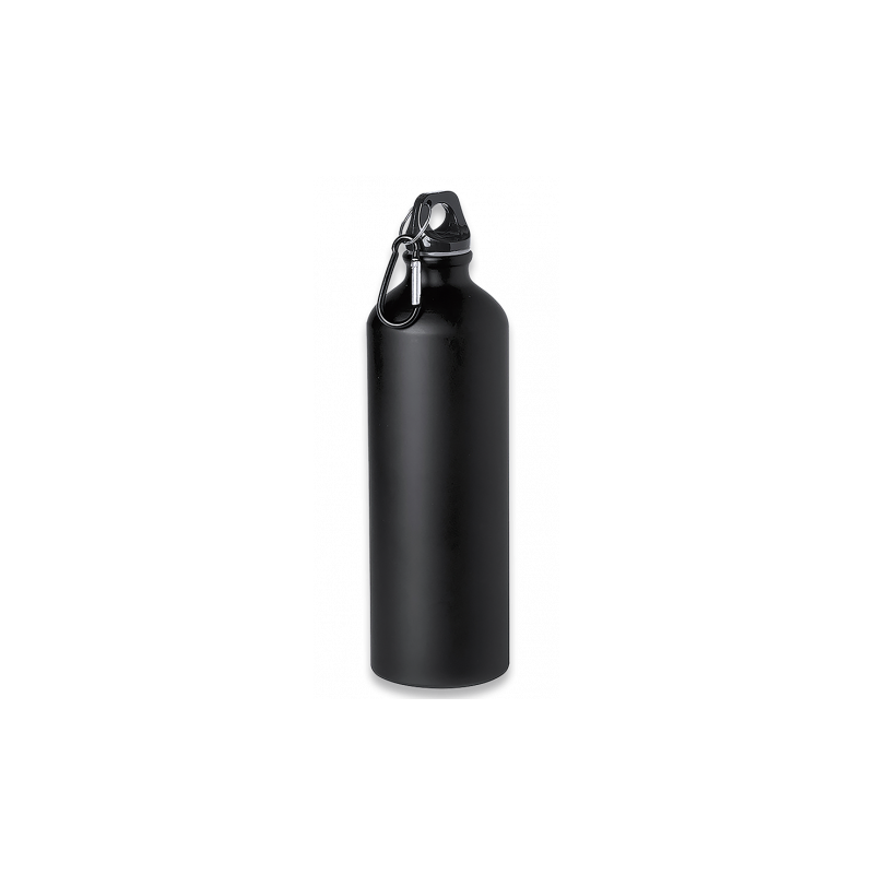 Bouteille noire 800ml avec mousqueton Barbaric