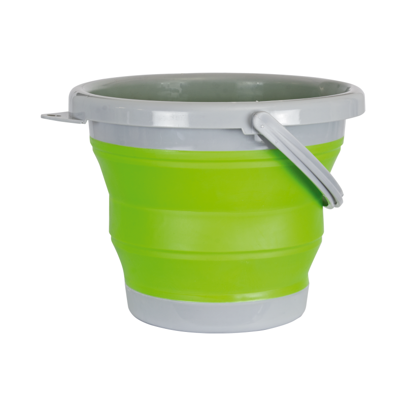 Secchio pieghevole BARBARIC verde