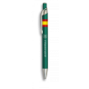 Boligrafo aluminio color verde
