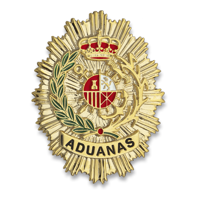 Badge for wallet ADUANAS