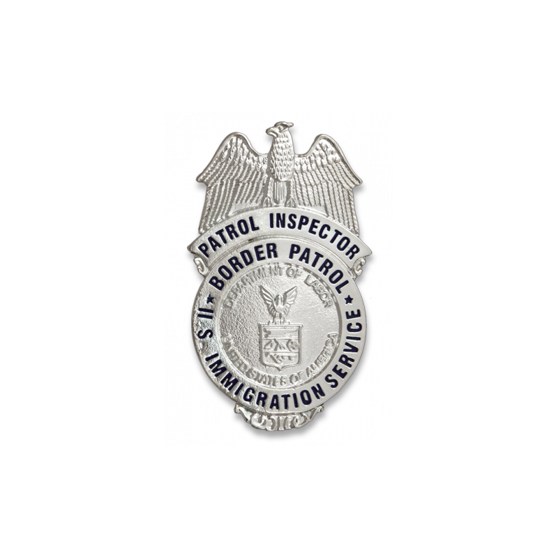 Badge for wallet US PATROL INSPECTOR