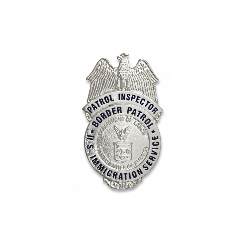 Chapa cartera US PATROL INSPECTOR