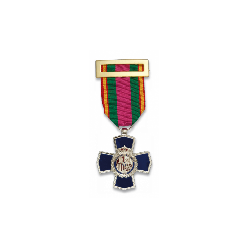 Medal POLICIA CRUZ 25 AÑOS ZAMAK