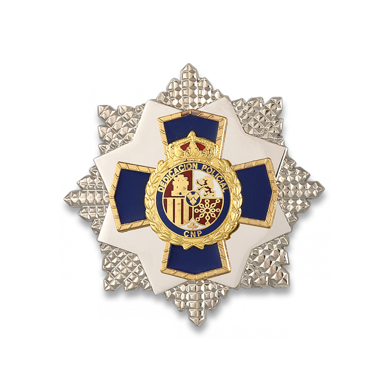 PLACA a la dedicacion POLICIAL 35 AÑOS