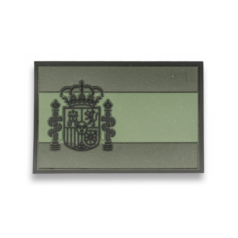 Parche ESPAÑA Verde. (7.4 x 4.9 cm)
