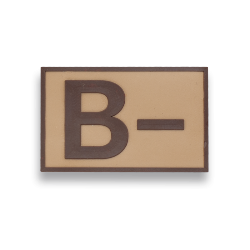 Patch en caoutchouc (B-) Agrégat. (5,4 x 3,4 cm)