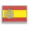Parche goma ESPAÑA. (5.4 x 3.4 cm)