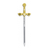 Mini espada templario mini color oro