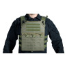 Chaleco Plate Carrier Corte Láser Od V18 + 2 Placa