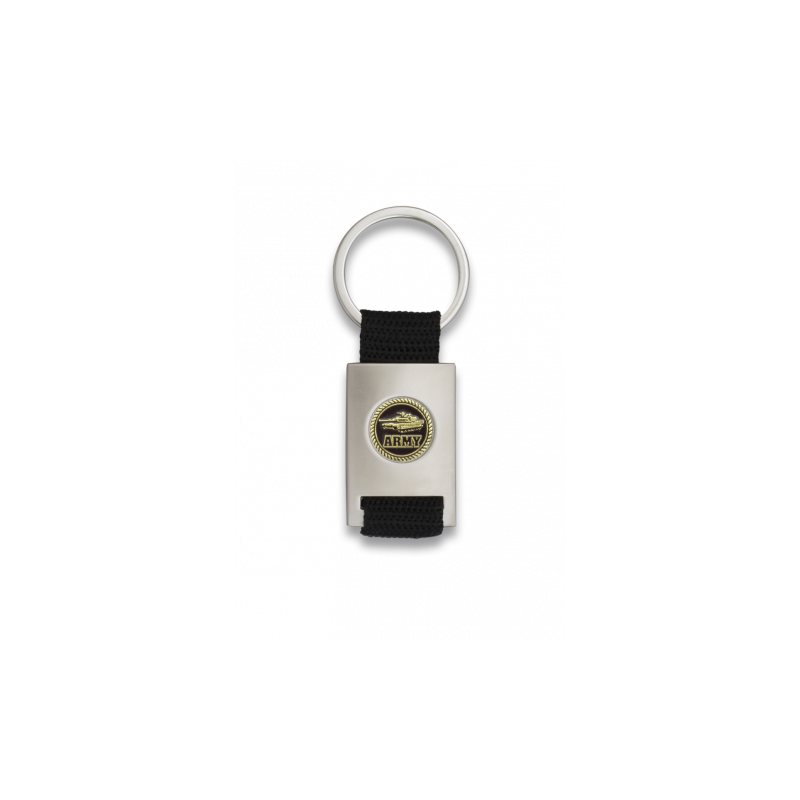 Key ring Rectangular and chromed