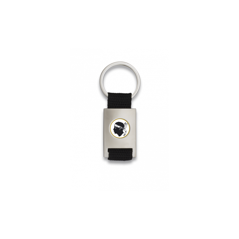 Key-ring Rectangular and chromed