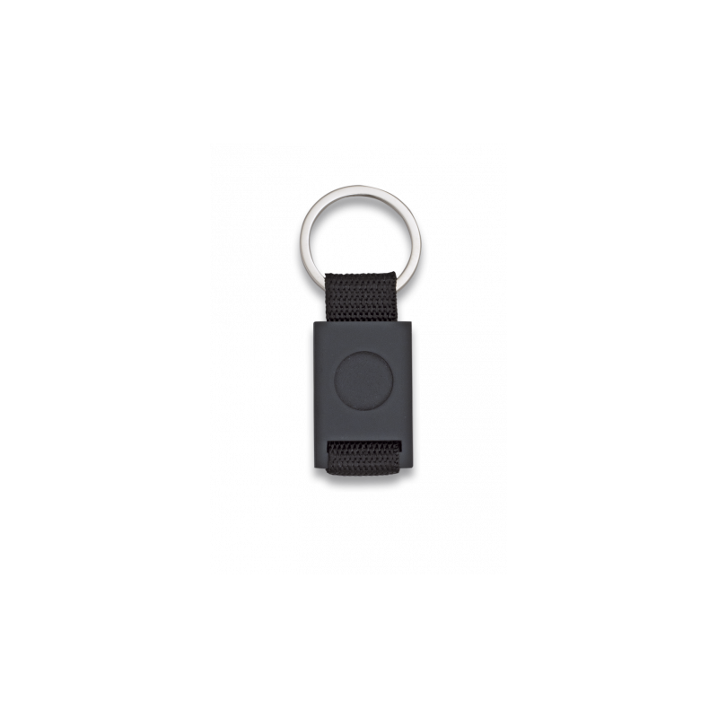 Key-ring Rectangular and black