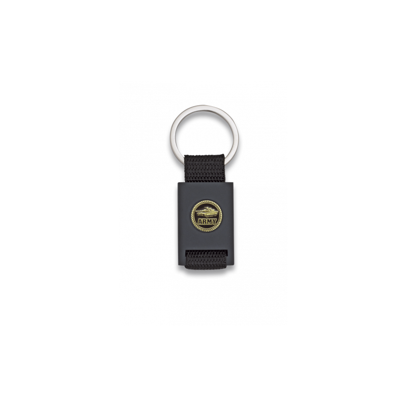 Key ring Rectangular and black