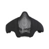 Máscara V2 Para Casco Negra Delta Tactics
