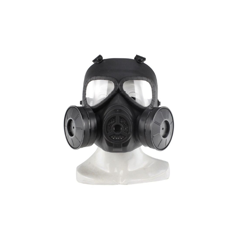 Chemische Maske 2 Fans Black Delta Taktiken