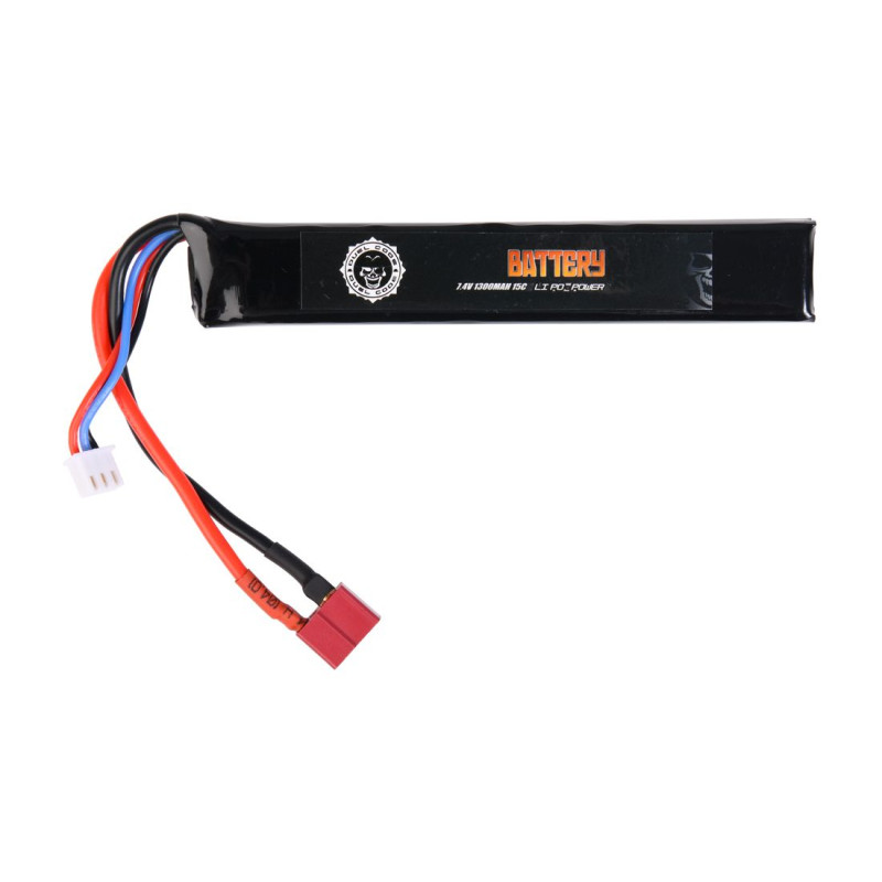 Lipo Akku 7.4V 1300Mah 15C T-Dean Duell Code