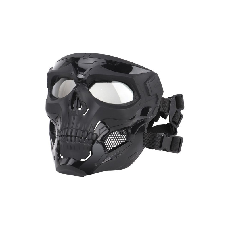 Máscara Completa Skull Negra Delta Tactics