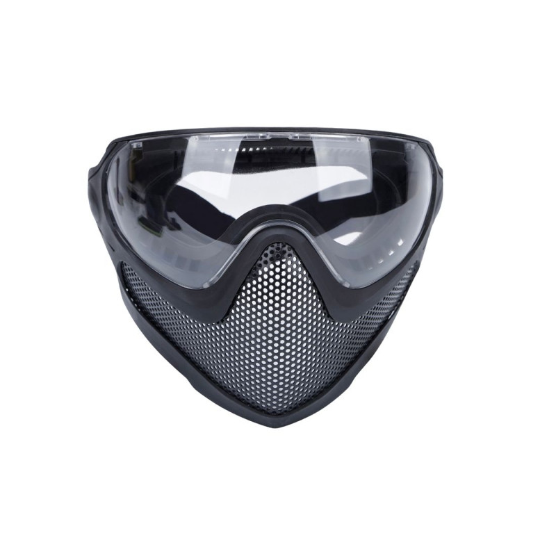 Delta Tactics Schwarze Gitter Pilotenmaske