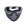 Máscara Piloto Rejilla Negra Delta Tactics