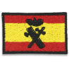 Bandera Bordada España con Logo G. CIVIL