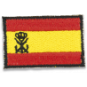 Bandera España bordada con logo I.MARINA