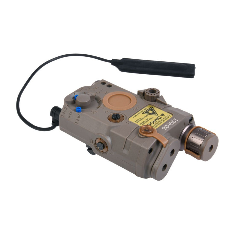 Ampeq con Laser Rosso e Torcia 175 Lumen Tan Element