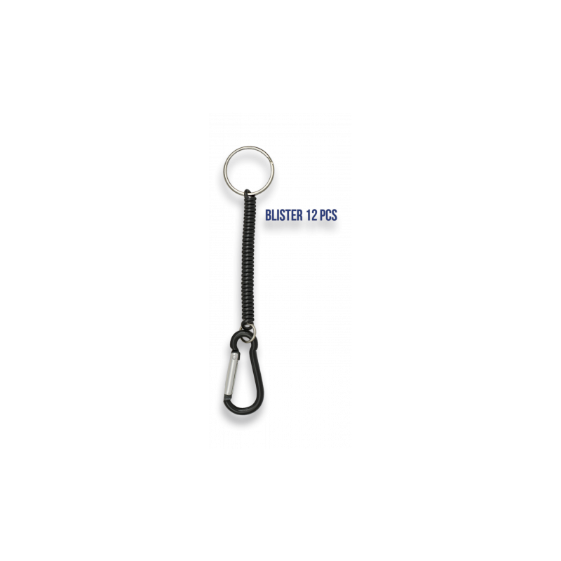 Extendible carabiner key ring BARBARIC