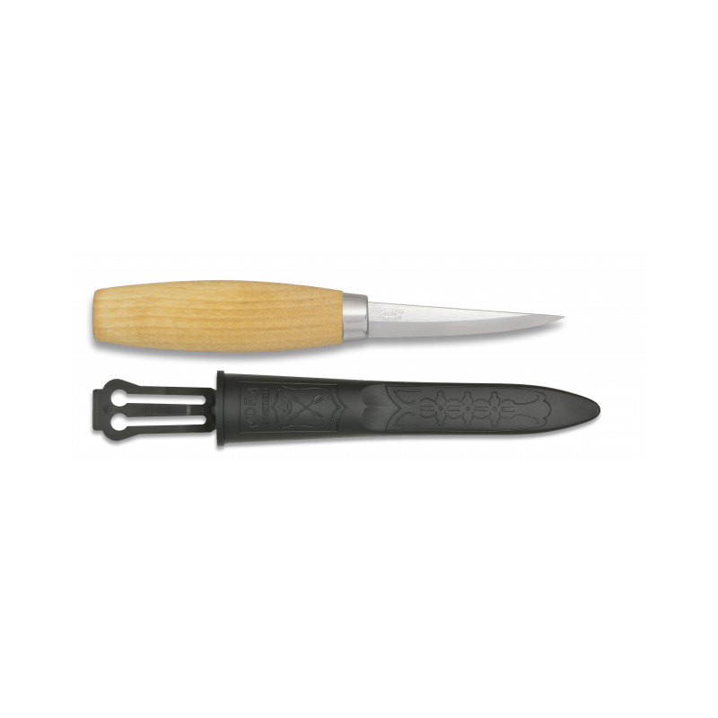 MORAKNIV SCULTURA IN LEGNO 106. Lama 8,2 cm