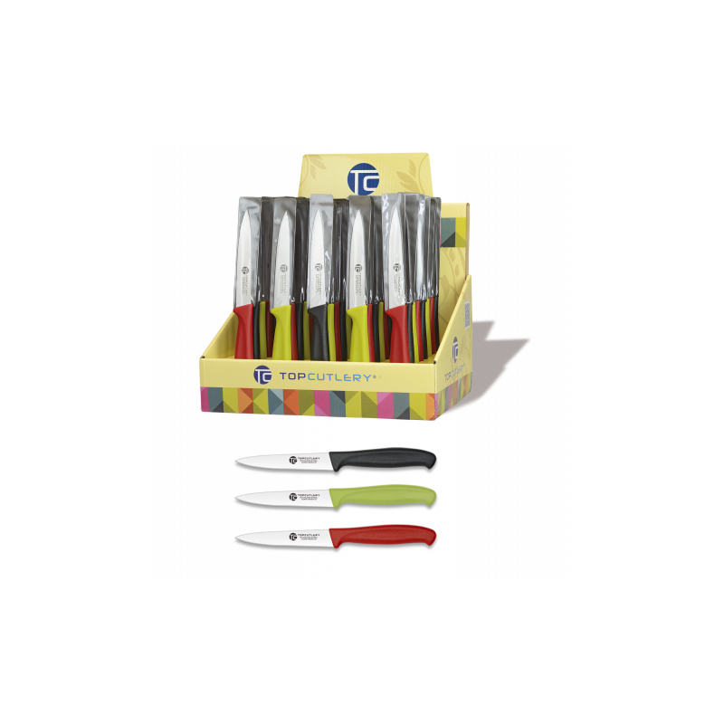 Exposição: 48 pcs, facas de mesa, 10 cm