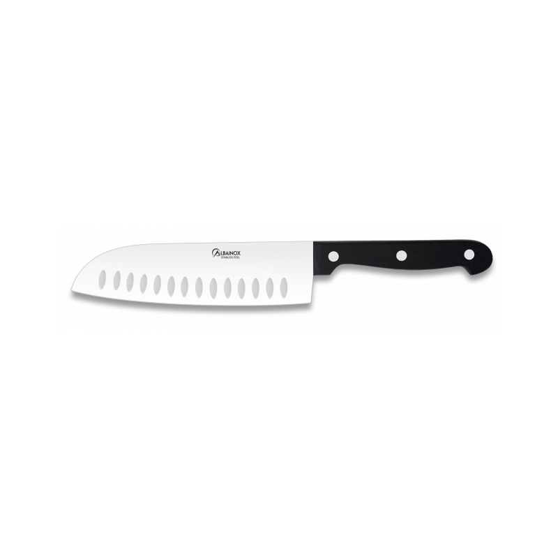 SANTOKU ALVEOLIERTES Messer. (7-18 cm)