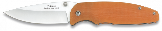 Navaja G10 Naranja. Hoja 8.5