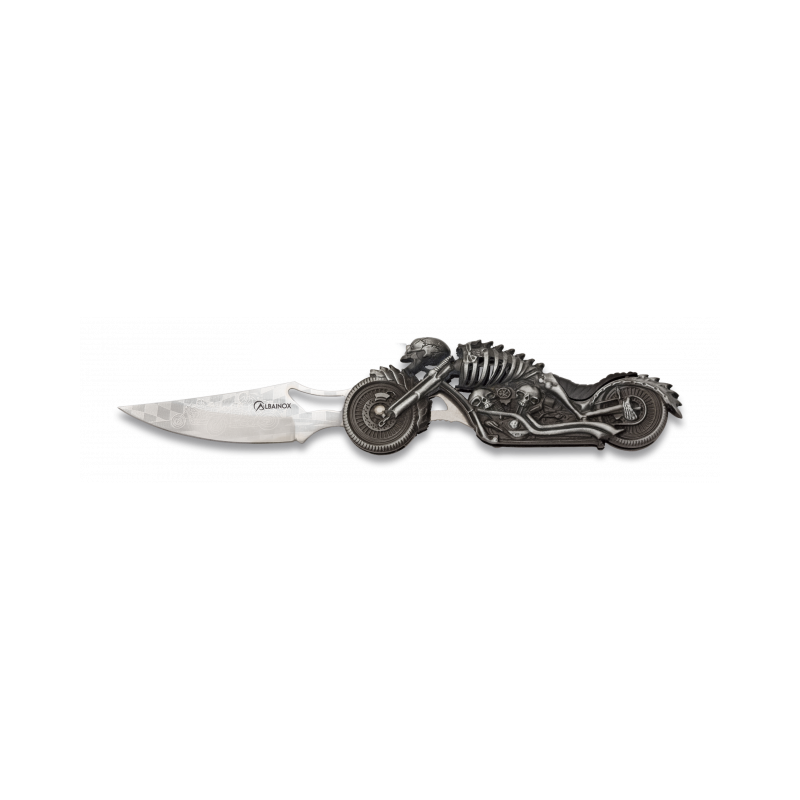 SKELETON coltello tascabile da moto. Scheda tecnica 8.5