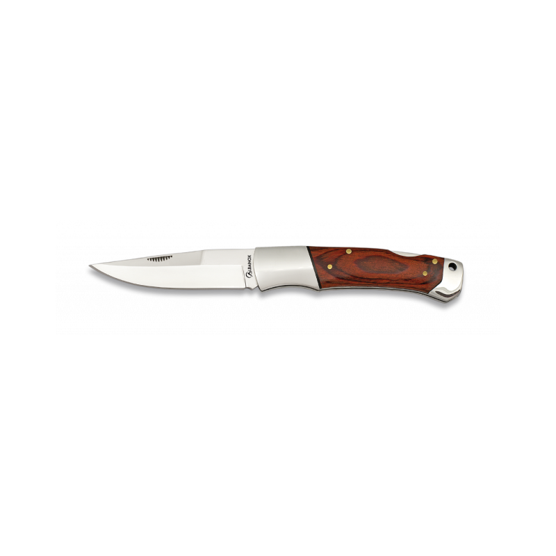 Albainox coltello tascabile PAKKAWOOD BROWN. H 8.2