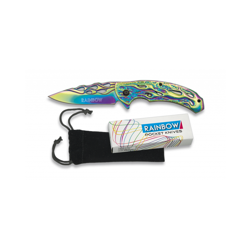 Rasoio arcobaleno FOS fiamme.8.8