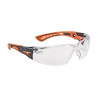 Gafas Bollé Rush+ Pc Transparente Naranja