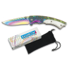 navaja albainox RAINBOW con funda. H:8.2