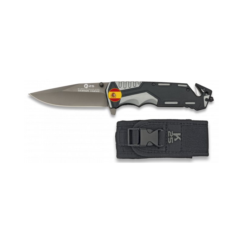 Tactical pocket knife K25 94 cm