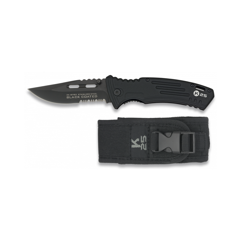 Tactical pocket knife RUI BLACK COATED