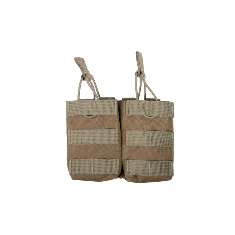 G36AkM14Sr25 Double Magazine Pouch Tan Delta Tactics
