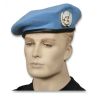 BOINA AZUL ONU CON EMBLEMA